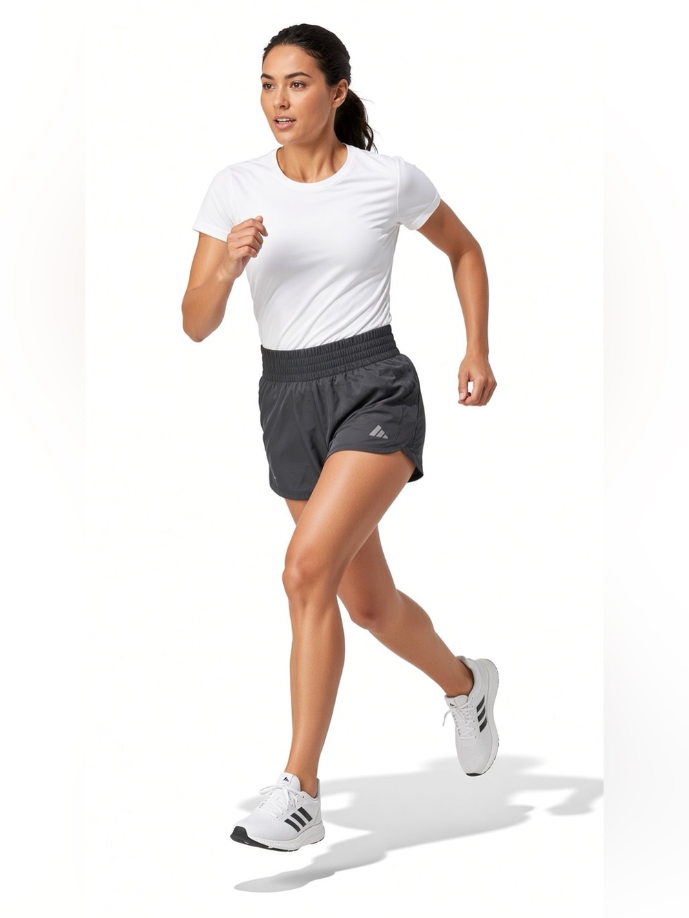 Adidas Pacer Training 3-Stripes High-Rise Shorts Black Women’s XX-SMALL🖤NWT✨